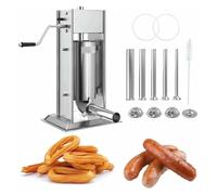 Commercial Stainless Steel Vertical Sausage Stuffer 5L Sausage Maker for Restaurants Bakeries HomesIdeal for Professional Cooking and Homemade Sausage Production