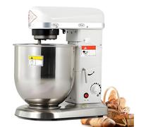 Commercial Stand Mixer - Heavy Duty Electric Dough Mixer with Stainless Steel Bowl, 3-in-1 for Professional Bakery Use
