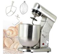 Commercial Stand Mixer with Stainless Steel Attachments, 3-Speed for Efficient Baking and Dough Blending
