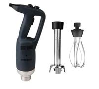 Commercial Stick Blender with Variable Speed and Whisk Attachment for Large Volume Mixing