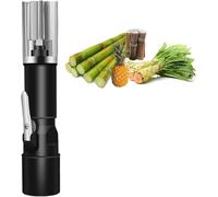 Commercial Sugar Cane Peeler, Sugarcane Scraping Machine, Speed: 7500rpm, Double-layer Waterproof Design, Effortless Peeling, for Coconut, Pumpkin, Winter Melon, Pineapple.