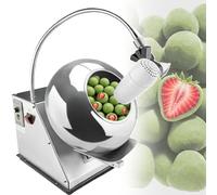 Commercial Sugar Coating Machine, Small Tabletop Chocolate Coating Machine,36r/min,3-6 kg/h,for Food Industry