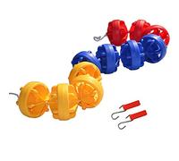 Commercial Swimming Pool Safety Divider Rope, Deep/Shallow End Floating Warning Lines, Teens Competitions Pool Float Rope, with 2 Hooks (Color : Dia 12cm/4.7in, Size : 10m/32.8ft)