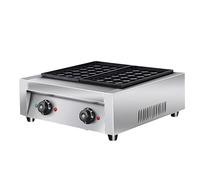 Commercial Takoyaki Maker, 28/56 Holes Electric Griddle for Octopus Balls, Non-Stick Pancake Machine with Adjustable Temp Control, Durable Stainless Steel Appliance for Restaurants and Cafes