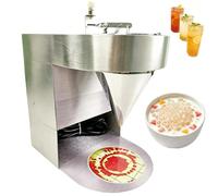 Commercial Tapioca Pearl Maker, Automatic Bubble Tea Juice Ball Machine, 35kg/H Production Rate, Adjustable Size & Speed for Smoothies and Frozen Yogurt