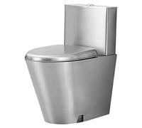 Commercial Toilet with Dual Flush and Soft-Close Seat for High Efficiency Use