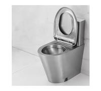 Commercial Toilet with Dual Flush, Soft-Close Seat, High Efficiency, Water Saving, Floor and Wall Drainage