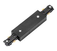 Commercial Track Light Central Connector - 180mm Length - Black Pc