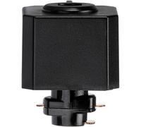 Commercial Track Lighting Pendant Adaptor - 6A Maximum - Black Pc
