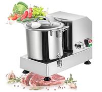 Commercial Vegetable Chopper, Large Capacity Automatic Food Processor with S-Curve Blades for Chopping Vegetables, Fruits, Nuts
