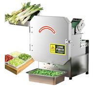 Commercial Vegetable Cutter, High-Speed 200kg/hour, Efficiently Chops Onions, Ginger, and Potatoes for Kitchen Efficiency