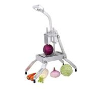 Commercial Vegetable Dicer and Slicer, Fruit Cutter for Onion, Cabbage, Lemon, Grapefruit, Rings and Shreds