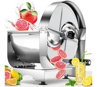 Commercial Vegetable Fruit Slicer, Stainless Steel Adjustable Thickness, Ideal for Home and Restaurant Use