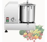 Commercial Vegetable Meat Processor, Stainless Steel Chopper Shredder, High-Power Electric Grinder for Professional Kitchens & Restaurants