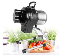 Commercial Vegetable Slicer Food Processor & Chopper Machine for Chopped Onions Peppers & Greens 6000 BPM