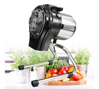 Commercial Vegetable Slicer Food Processor & Chopper Machine for Chopped Onions Peppers & Greens 6000 BPM