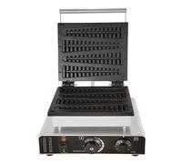 Commercial Waffle Maker, Double-sided Heating for Perfect Christmas Tree Shape Waffles, Pancakes, and Hot Dogs, Ideal for Snacks and Breakfast