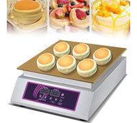Commercial Waffle Maker, Non-stick Pancake Plate, Double-Sided, for Restaurants, Cafes, Shops, Single/Double-Head