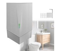 Commercial Wall Mounted Hand Dryer 1500W Sensor Electric Dual Air Outlet