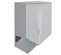 Commercial Wall Mounted Hand Dryers, Electric Hand Dryer with Two-way Air Outlet, 6-10 Seconds To Dry, 1500W Automatic Sensor Hand Dryer for Kitchen, Bathroom and Toilet silver