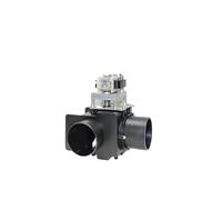 Commercial Washing Machine Drain Pump 3 Inch 90 Degree Non-overflow Gasket Drain Valve MDB-O-3RA FOR IPSO 209/00399/00 F8546601 Washing Machine Accessories(Normal open 220V)
