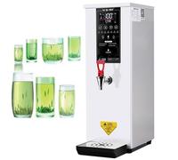 Commercial Water Boiler, 25L Instant Hot Water Dispenser with Faucet, Autofill Tea/Coffee Maker, Stainless Steel Catering Urn for Café, Office, Home