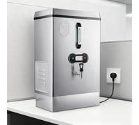 Commercial Water Boiler, 40L Instant Hot Water Dispenser with Faucet, Dual Filtration Automatic Water Replenishment, Stainless Steel Water Boiler Catering Urn, Anti Dry Burning Protection,for Canteens