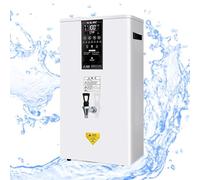 Commercial Water Boiler, 50L/60L/80L Full-Automatic Steam Boiling Water Frothing Machine, Electric Steam Milk Foam Maker for Espresso (80l/H)