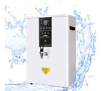 Commercial Water Boiler, 50L/60L/80L Full-Automatic Steam Boiling Water Frothing Machine, Electric Steam Milk Foam Maker for Espresso (50l/H)