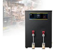 Commercial Water Urn with Adjustable Temperature, Countertop Boiler, Single/Double/Triple Tap Options, Rapid Heating for High Traffic Cafes and Offices