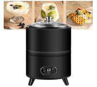 Commercial Yogurt Machine, 8L/12L Stainless Steel Maker with Timing & Temperature Control, 360° Constant Fermentation for Homemade Yogurt, Natto, Rice Wine