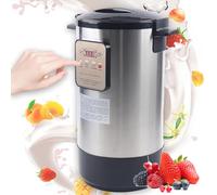 Commercial Yogurt Maker, 12l Automatic Yogurt Maker Machine, Adjustable Temperature & Time Control, Stainless Steel Fermentation Machine For Yoghurt, Greek Yoghurt, Bread, Natto, Rice Wine