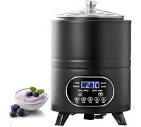 Commercial Yogurt Maker, Automatic Yogurt Fermentation Machine with Time & Temp Control, 360 Constant Fermentation, 7 Preset Modes, Sweet Rice Wine Maker for Home, 12L