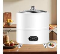 Commercial Yogurt Maker with LCD Display, Stainless Steel Fermentation Machine, Constant Temperature Control for Garlic, Natto, Pickle, Sweet Rice Wine