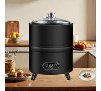 Commercial Yogurt Maker with LCD Display, Stainless Steel Smart Fermentation Machine for Garlic, Natto, Pickle, Sweet Rice Wine