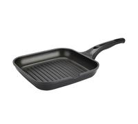 Commichef Die-Cast Aluminium, Square Grill Pan, Black, 24 x 24cm