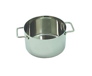 Commichef Miniature Cookware 18/10 Stainless Steel Mini Casserole Dish, 10cm, Green