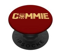 Commie Design | Communist Design Socialist Workers Communism PopSockets Adhesive PopGrip