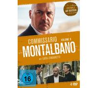 Commissario Montalbano - Vol.8 [4 DVDs] (DVD) Luca Zingaretti Cesare Bocci