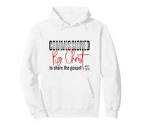 Commissioned By Christ To Share The Gospel Mt 28:19 Pullover Hoodie