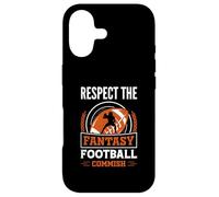 Commissioner Draft Fantasy Football Respect The Commish Case for iPhone 17