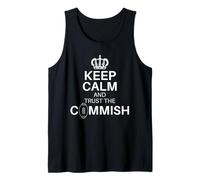 Commissioner Draft Fantasy Football Respect The Commish Tank Top