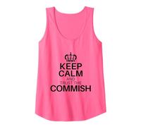 Commissioner Draft Fantasy Football Respect The Commish Tank Top
