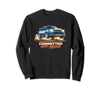 Committed Off-Road Rally Tee Dirt Trail AWD Design Rally Car Sweatshirt