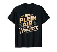 Committed Plein Air Painter Identity No Indoors Only Outdoor T-Shirt