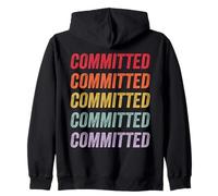 Committed Zip Hoodie