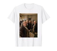 Committee of Five USA Selfie Declaration of Independence Value Graphic T-Shirt, Men, White, S