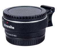 Commlite Auto Focus EF-NEX EF-E MOUNT Lens Mount Adapter for Canon EF EF-S Lens to Sony E Mount NEX 3/3N/5N/5R/7/A7 A7R Full Frame, Color Black