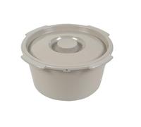 Commode Replacement Bucket with Lid Commode Pail for Toilet Bathroom Elderly