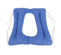 Commode Seat Cushion Universal Fit Soft Comfortable Padded Toilet Seat Cover with Secure Straps for Elderly Bedside Commode Chairs Cotton Material 18.1 x 11.8 x 6.7in